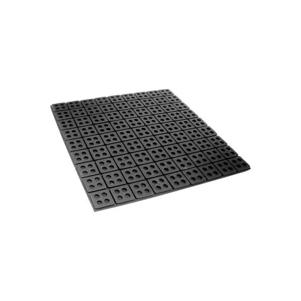 Vibrasystems Easy Cut Antivibration Neoprene Rubber Pad - 6in x 6in Cut Size - Vibra Systems ECRMP 060634 ECRMP 060634* - main